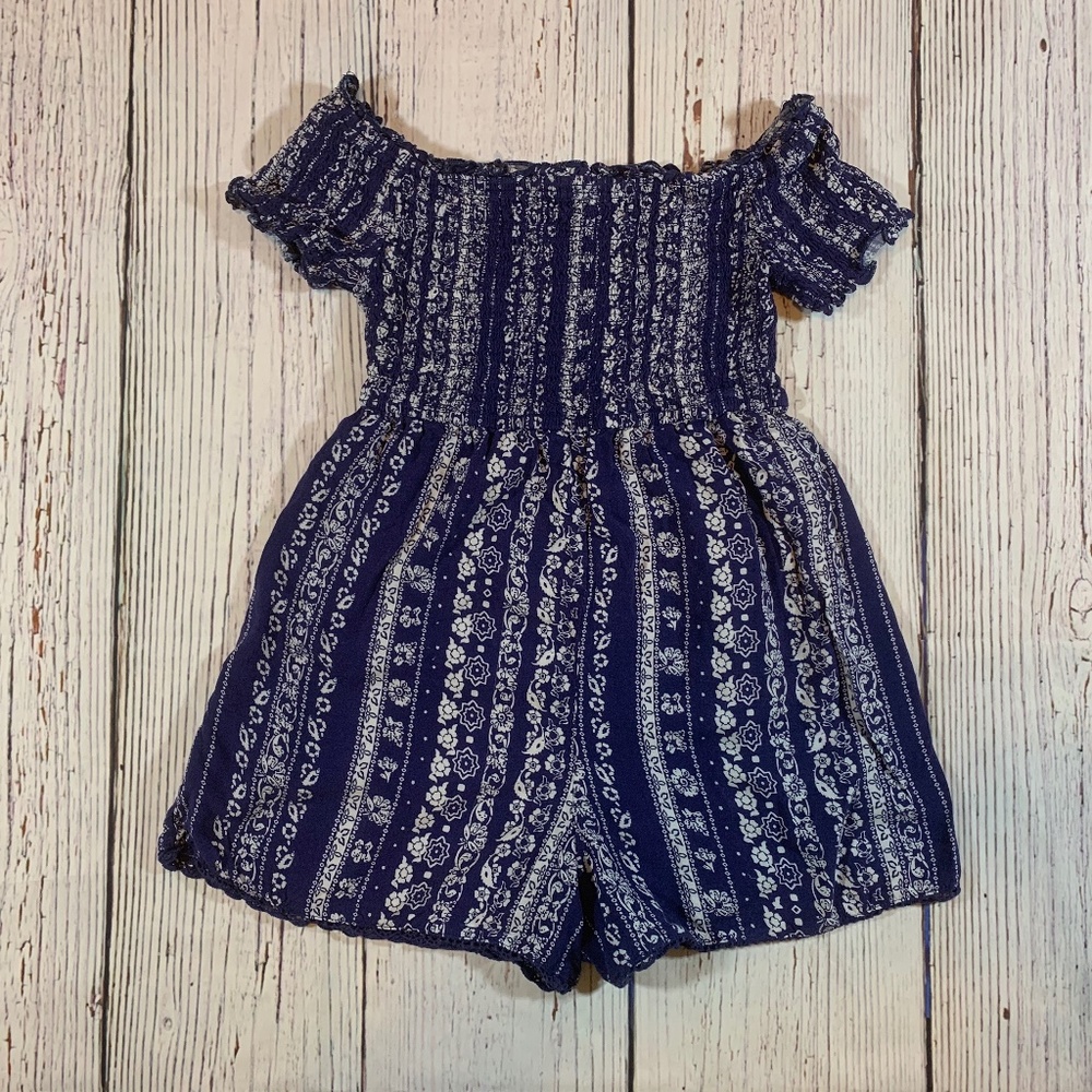 Smocked Bodice Romper